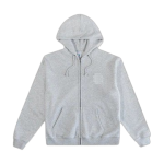 Eric E® Basic Zip Up Grey Hoodie