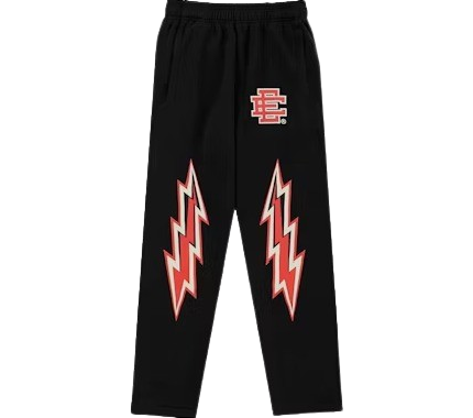 Eric Emanuel EE Basic Sweatpant Black Red